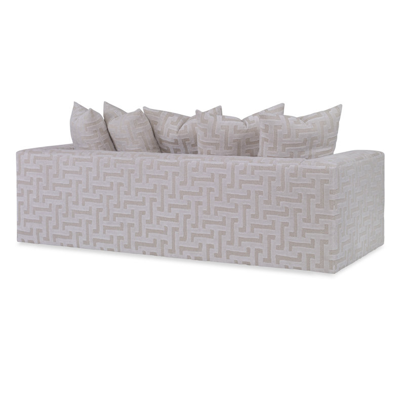 Retreat Sofa, Maya Wheat, Chester Turquoise