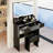 31" X 20" Extra Large Led Mirror Makeup Vanity Table + Soft Cushion Stool Suit, Touch Switch, 3 Colors, Adjustable Brightness, Large Capacity Storage, Compact Dressing Table Suitable For Small Space-1631732399