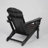 Hdpe Folding Adirondack Chair With Dual Cup Holder - Composite Adirondack Chair With Wood Texture-129423861