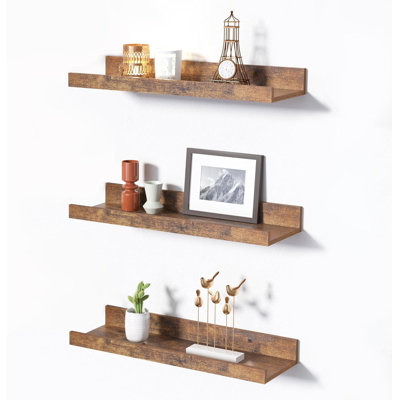 Floating Shelves for Wall, 3 pack, Modern Shelves for Room Decor
