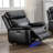 Heaney 40.1" Wide Faux Leather Power Home Theater Recliner-90665363