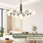 Lustre 35,5 "avec 18 lumières Spoutnik-577920819