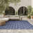 Antwun Nature Blue Indoor/Outdoor Area Rug-308023267