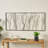 Metal Distressed Dimensional Branch Tree Home Wall Decor with Black Frame