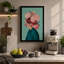 Floral Identity Maximalist 1 Piece Wrapped Canvas Wall Art-1177563011-1177563017