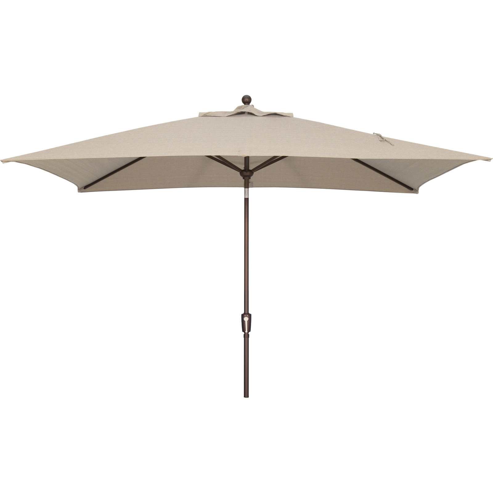 Launceston 78'' Outdoor Umbrella, Antique Beige Sunbrella® Canvas, Bronze
