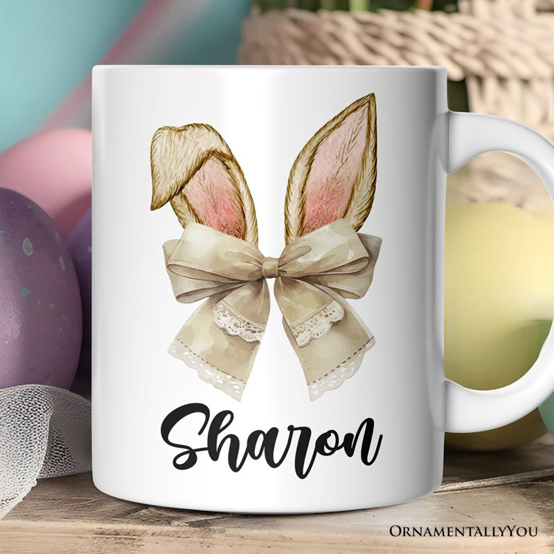 Tasse Coquette Bow Bunny Ears