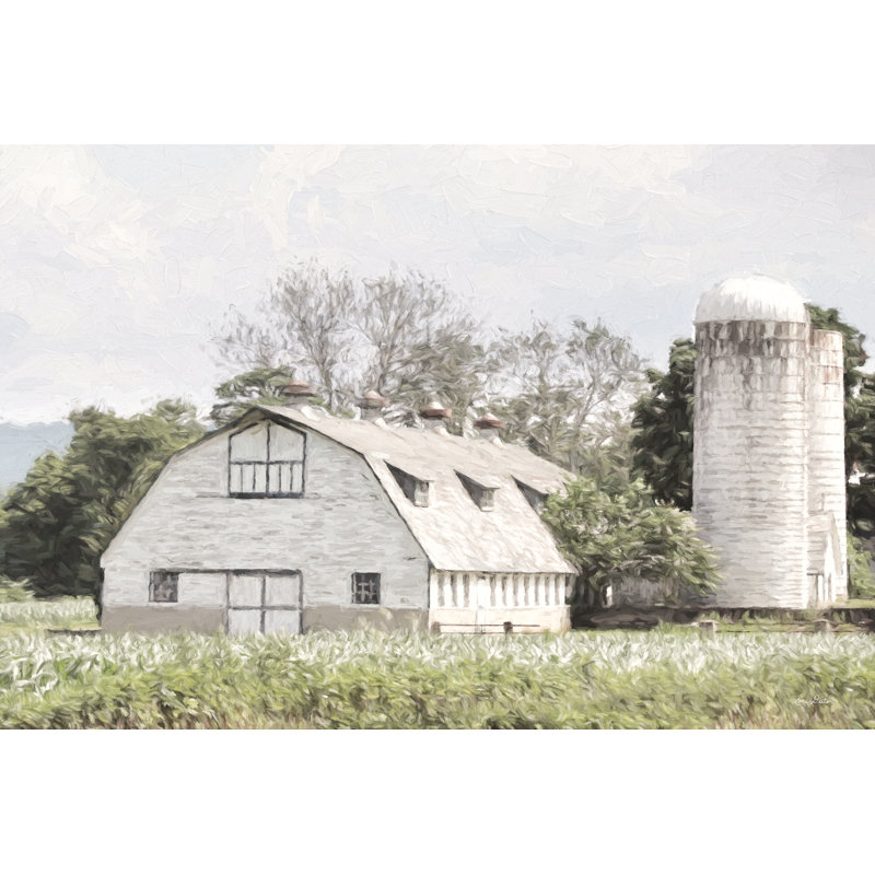«New Jersey Farm» par Lori Deiter - impression, Wrapped Canvas, Non, H 8 po x l 12 po