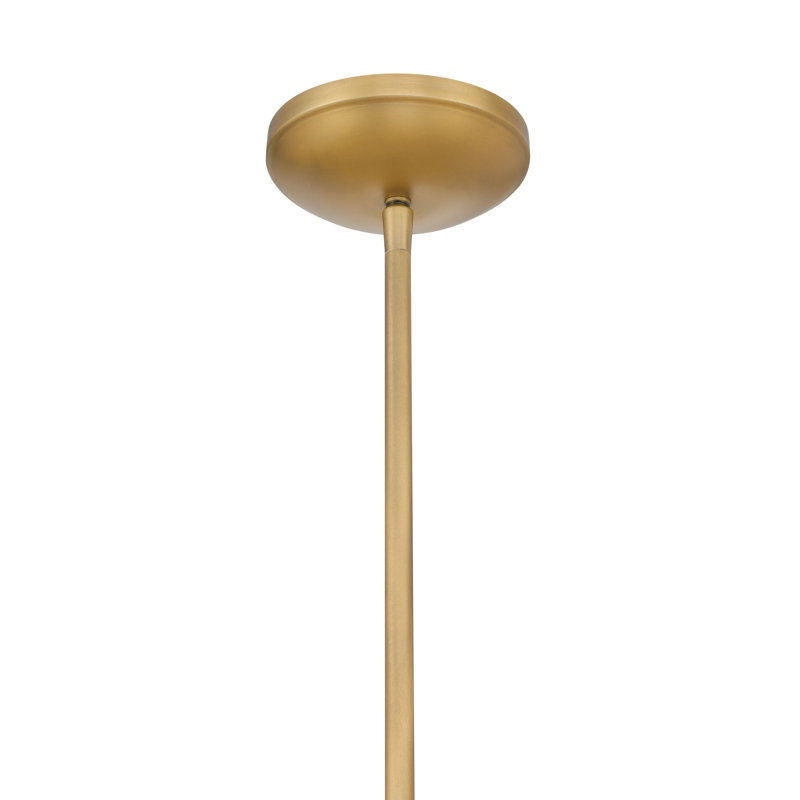 1 LIGHT PENDANT, Legacy Brass