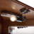 Corner Curio Dispaly Cabinet With Lights & Adjustable Tempered Glass Shelves,Tall Sideboard,Bookshelf-1346406686