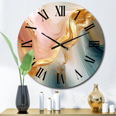 Horloge murale Exquise Wave Harmony