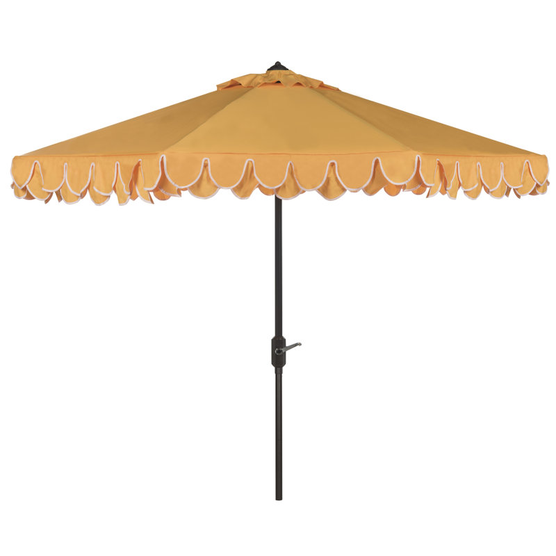 Parasol de plage 11 pi Sibylla, jaune