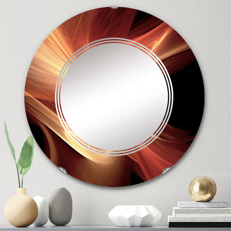Miroir mural Ridgewinds, 24 po x 24 po