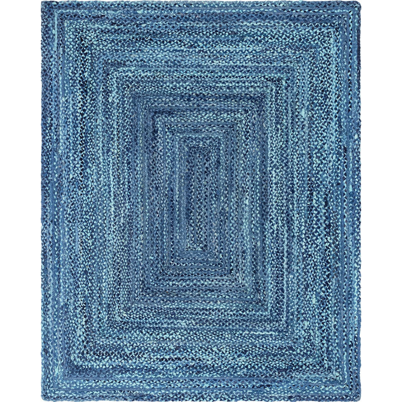 Branton Cotton Southwestern Indoor Rug, Rectangle 8' x 10'