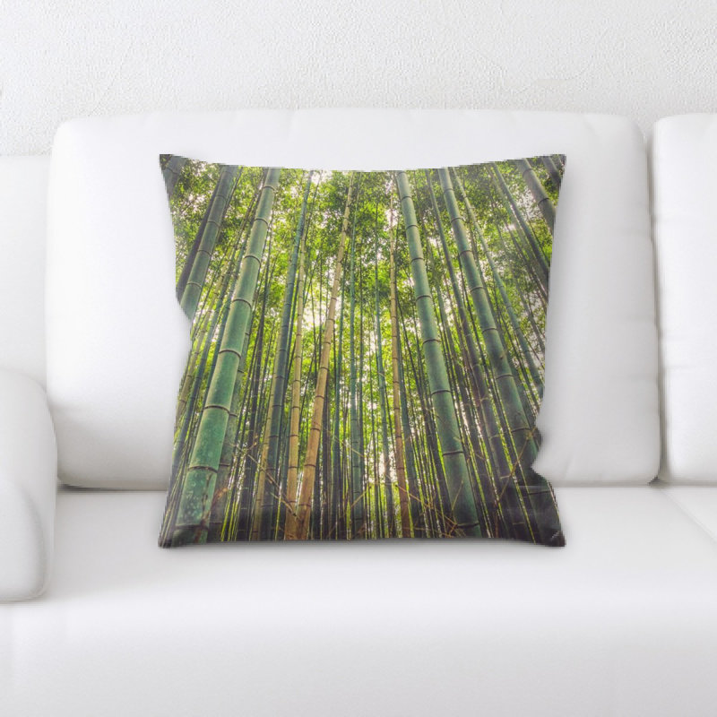 Coussin décoratif en bambou