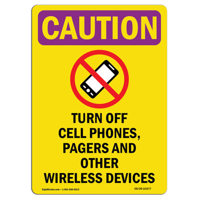 Caution Radiation Sign