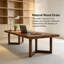 Solid Wood Office Desk & Writing Desk-1902632027