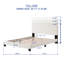 Lit plateforme tapissier avec garniture cloutée-926476784-926476798