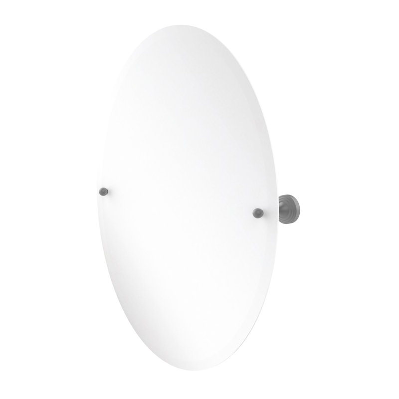 Godin Wall Mirror, Matte Gray