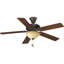 Ensemble d'éclairage universel pour ventilateur de plafond Bowl 2 --26210110