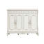 Banc de rangement blanc en bois manufacturé