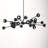 Hudgins 24 - Light Dimmable Sputnik Chandelier