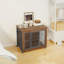 Caisse en bois pour chien avec cage-134285023