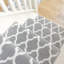 Grey Trellis Stair Carpet-152183158