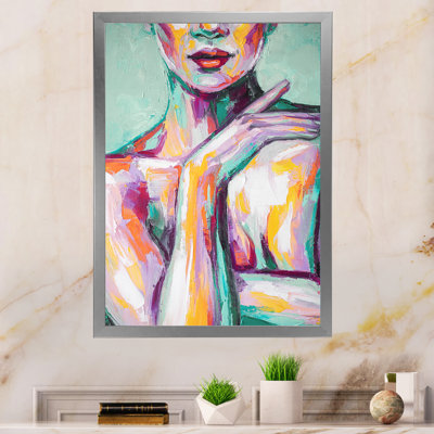 Pastel istic Seduction Woman III - Peinture