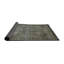 Tapis gris foncé en laine Power Loom-728358940