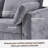 Comfortable Chenille Modular Sofa with Soft Seat and Back, Ideal for Relaxation-468163196