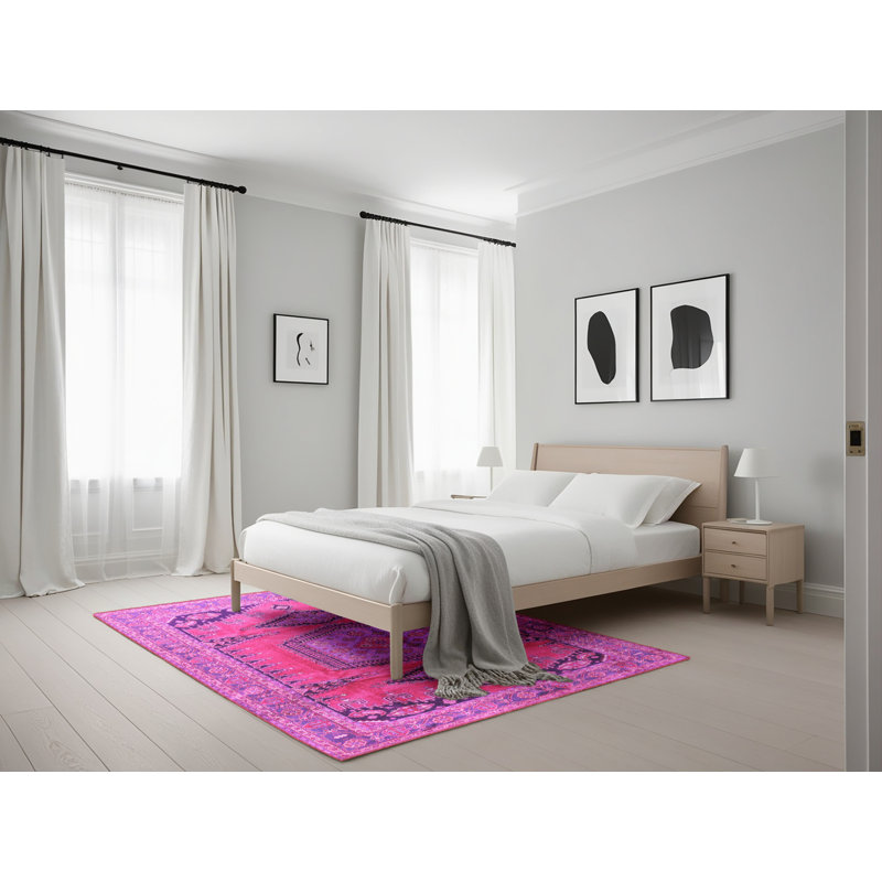 Oriental Indoor Rug, Rectangle 5' x 7'
