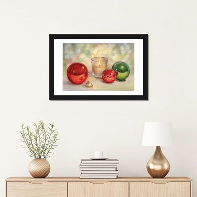 Christmas Mood - Reproduction d'art mural - Papier d'art encadré
