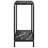 Console Table Black Tempered Glass-1886615872