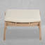 Ashland Outdoor Teak Ottoman with Cushion-745062021-745062072-780421535