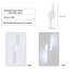 Caysee 2-Light LED Flush Mounted Sconce Wall Light