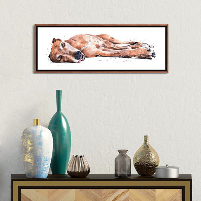 " Greyhound " Graphic Art Print