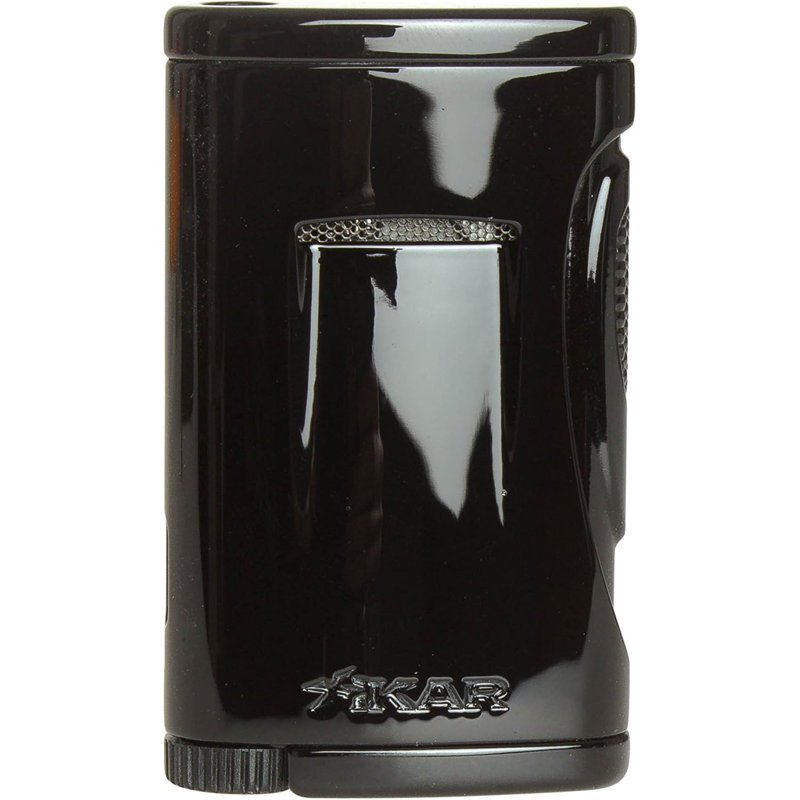 Xikar Xidris Single Jet Flame Lighter, Black