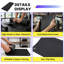 Tapis d'exercice suspendu, tapis de yoga en PVC de 5 mm avec trous renforcés, fixation murale, 56 x 24 po, noir-128720170-128720169