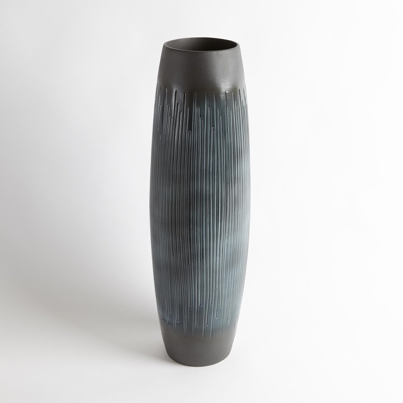 Vase-encre d'allumette, H 24 po x l 7 po x P 7 po