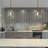 Alexandre 1 - Light 7.8'' W Dome Clear Glass Brass Kitchen Island Pendant UL Certified