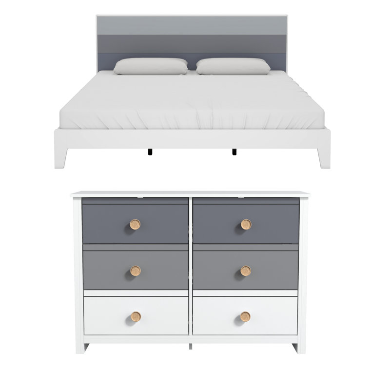 Patton Transitional 2 Piece Bedroom Set