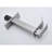 Single Handle Bathroom Sink Faucet - Waterfall Spout, Stainless Steel Made, Pop-Up Drain, Brushed Nickel Plating Spout Model, Steel, Handle, Finish-121645611