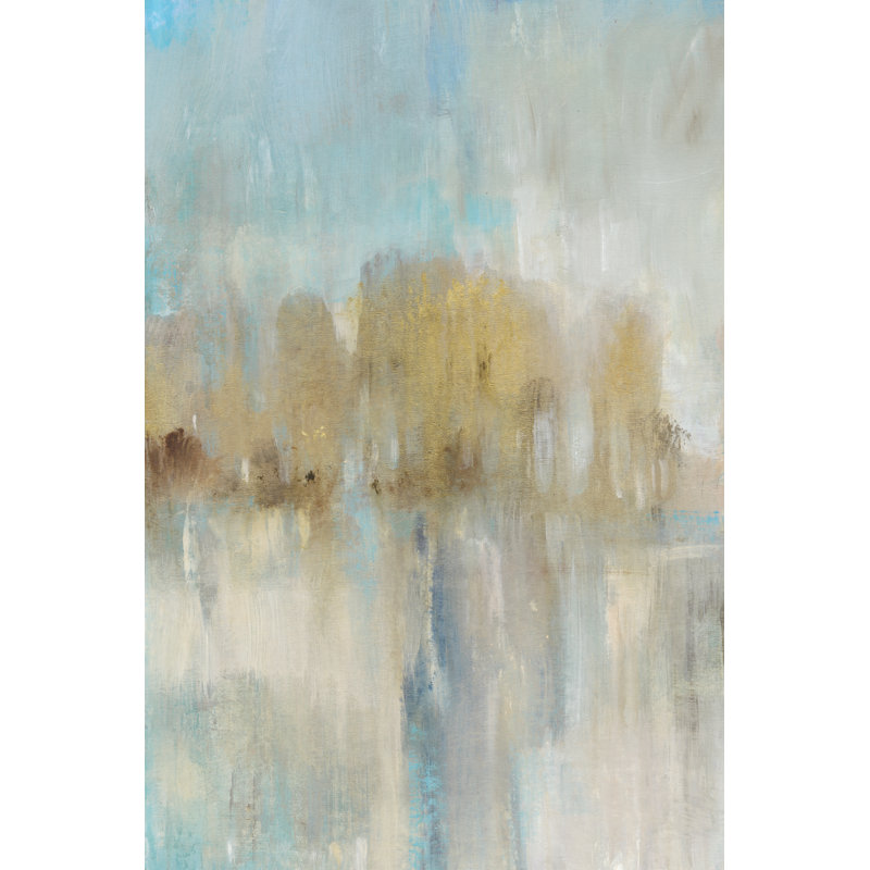 «Trees Aglow II» par Timothy O 'Toole - peinture sur toile tendue, H 36 po x l 24 po