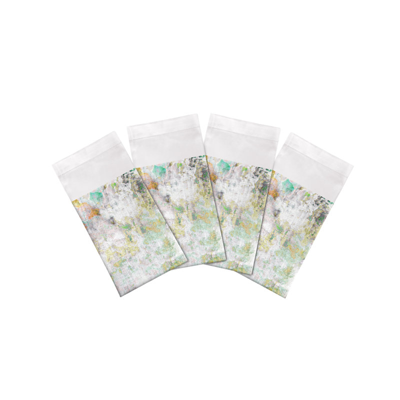 Impressionism Abstract Square Napkin, Fall