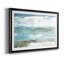 «Shimmering Shore Macro», reproduction encadrée de qualité supérieure - prête à être accrochée-2058066284-2058066273