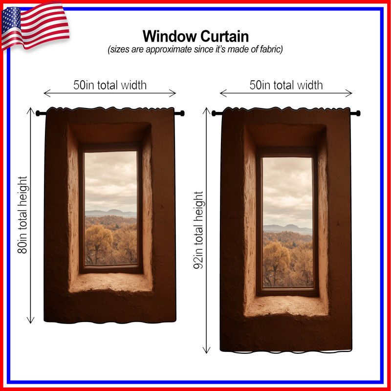 Rideaux, voilages et rideaux occultant Window View, 50 po x 92 po - 1 panneau, Blocage