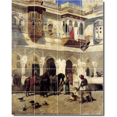 Carreau de peinture murale 32 po x 40 po 8 po x 8 po