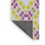 Tapis rose/jaune tissé à la machine-637340263