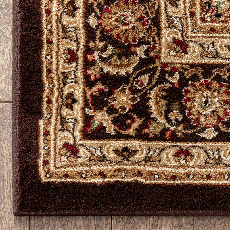 Tapis de zone brune oriental Colindale, Rectangle 2 pi 3 po x 3 pi 11 po